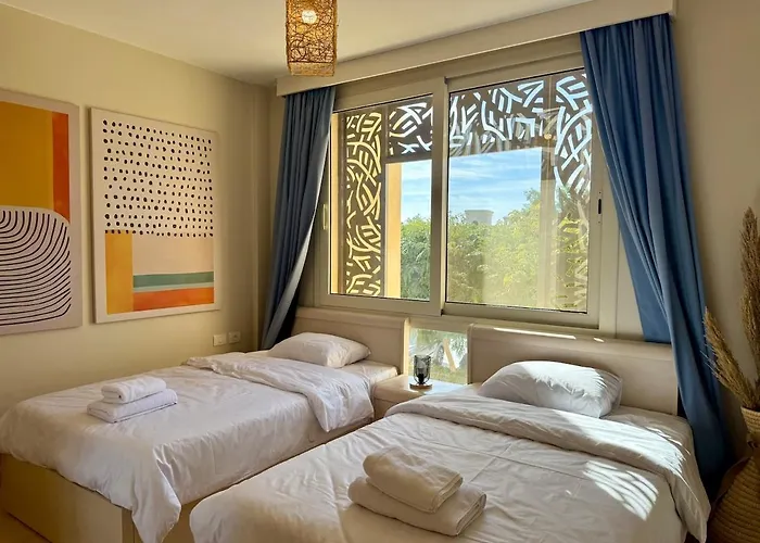 Cozy 2br Nanny - Free Beach&pool In Mangroovy Elgouna Appartamento Hurghada